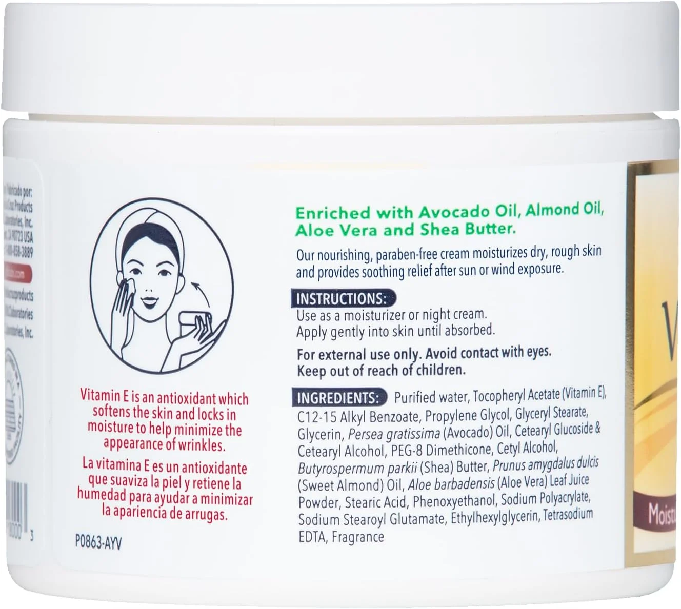 کرم ویتامین ای 10000 واحدی دِ لا کروز 113 گرم