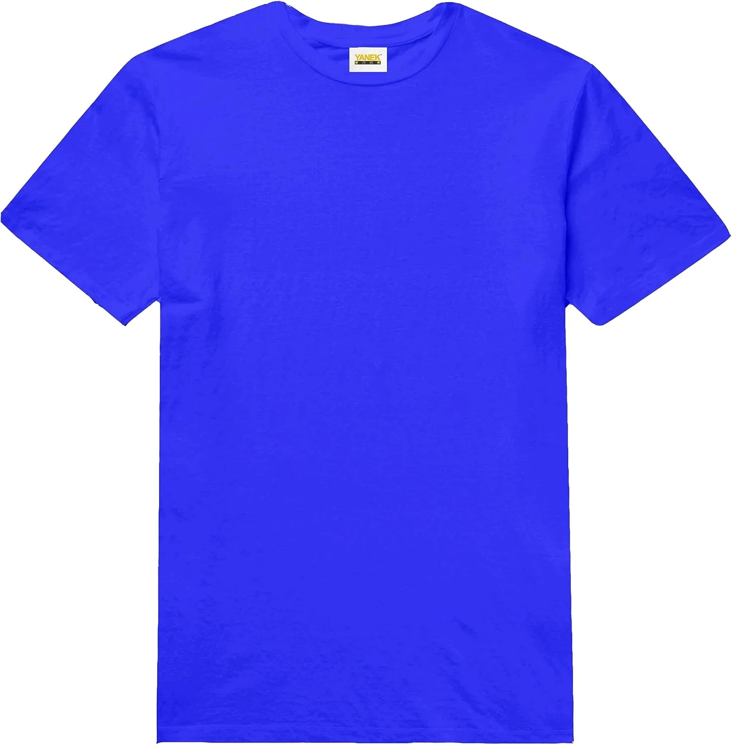 تی‌شرت یقه گرد آستین کوتاه ساده و یک‌جنسه YANEK | ساخته شده از پنبه شانه شده ۱۸۰ گرمی BIOWASH | راحتی در تمام طول روز | فوق العاده نرم | مناسب تمام فصول | بدون چروک