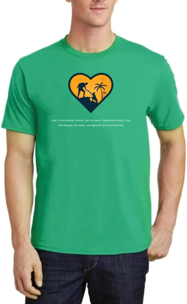 تی‌شرت مردانه روز جهانی بشر‌دوستی – ۱۰۰٪ پنبه، یقه گرد | نرم و راحت | مناسب برای رویدادها، استفاده روزمره و غیر رسمی