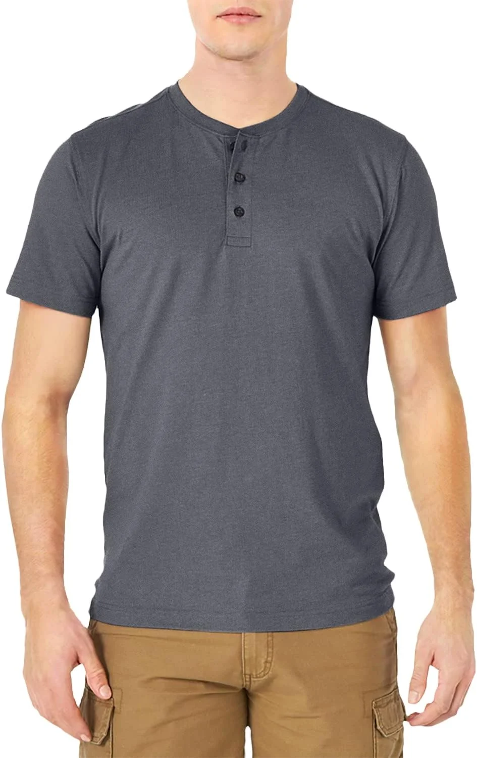 تی شرت هنلی آستین کوتاه مردانه ورانگلر آتنتیکس