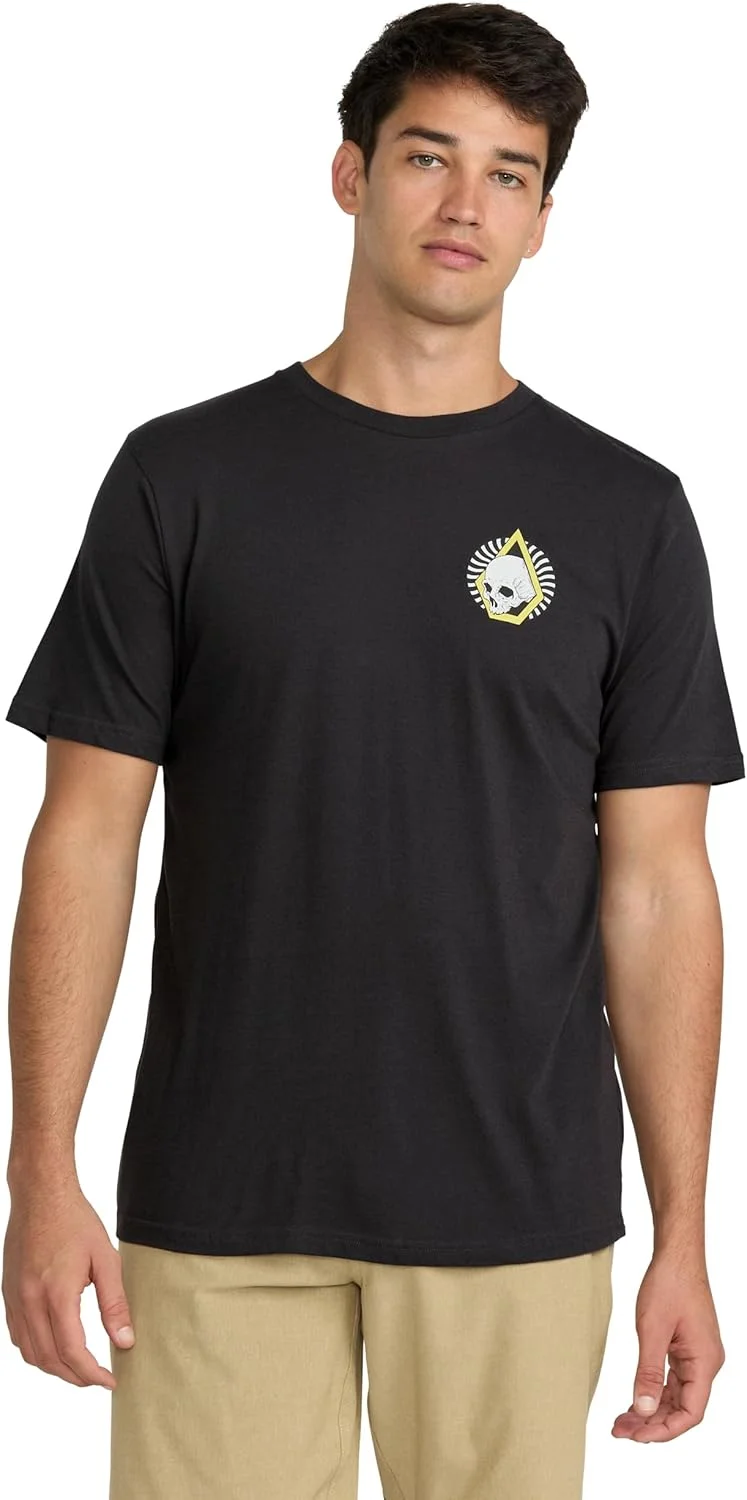 تی‌شرت آستین کوتاه مردانه ولکام طرح آرک، ترکیب پنبه نرم، یقه گرد، سبک و دارای تنفس مناسب، برش معمولی