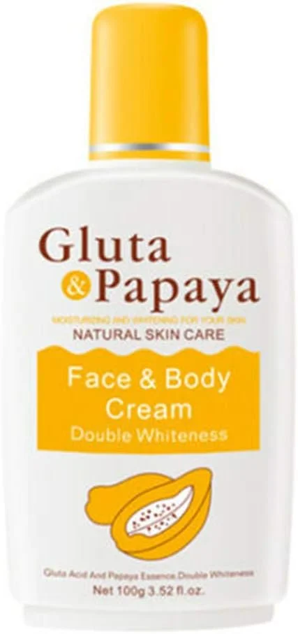 کرم مرطوب کننده و روشن کننده دوگانه صورت و بدن گلوتا و پاپایا دیسار بیوتی