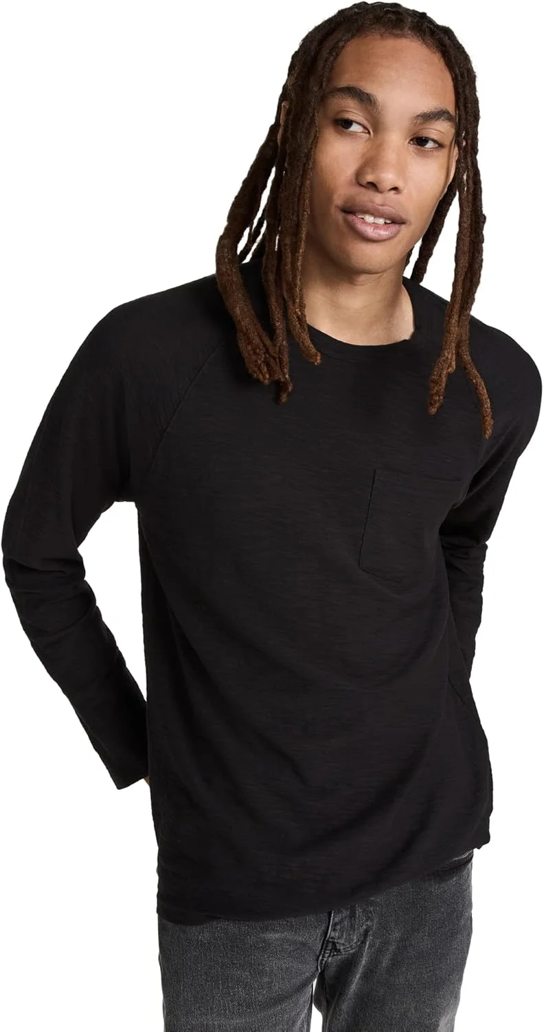 تی شرت آستین بلند مردانه وینس با یک جیب