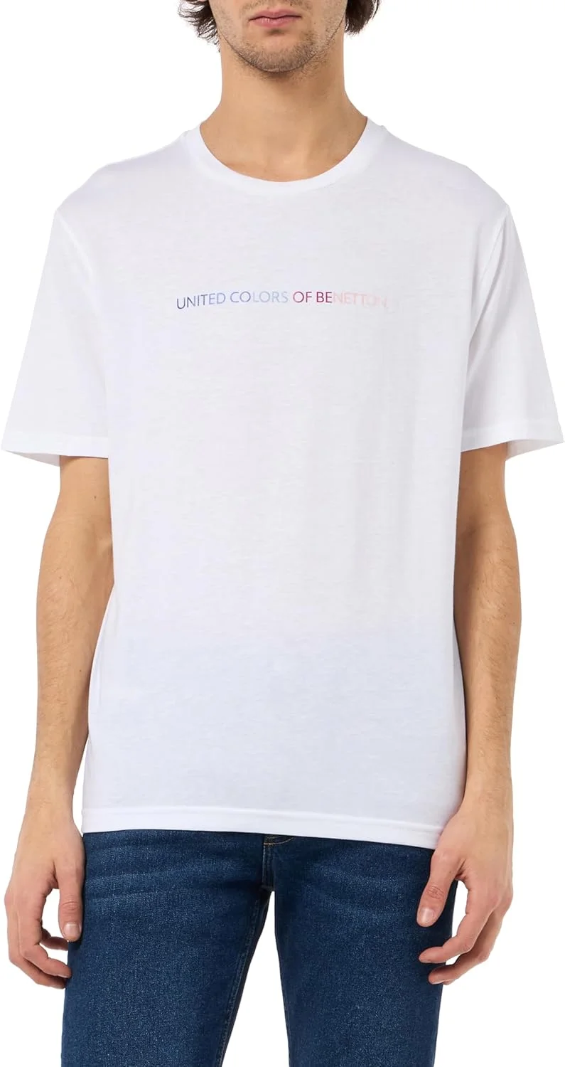تی شرت مردانه United Colors of Benetton مدل 3i1xu1096، مشکی