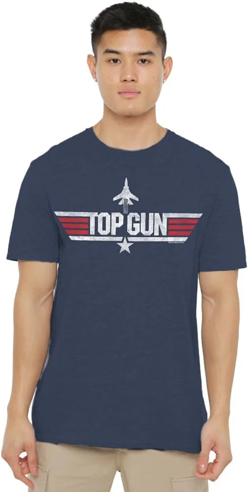 تی شرت نیروی دریایی یونی‌سکس Paramount با طرح لوگوی Top Gun