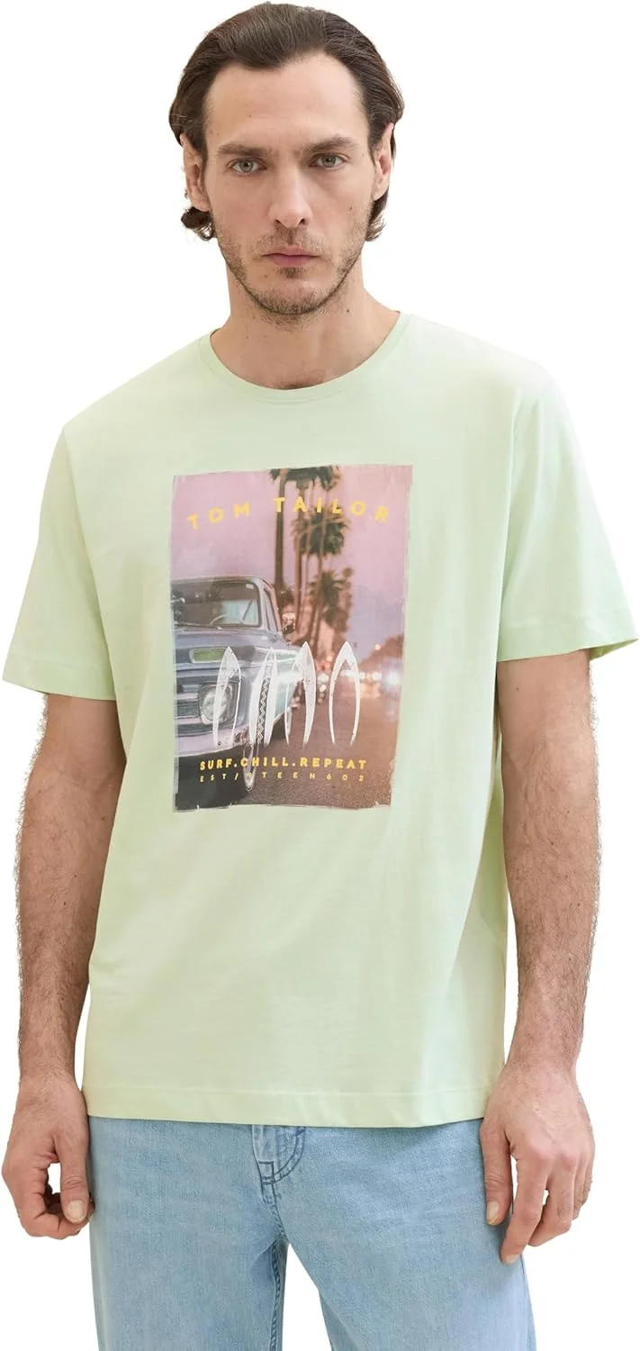 تی شرت مردانه تام تیلور مدل 1042532 (تک عددی)