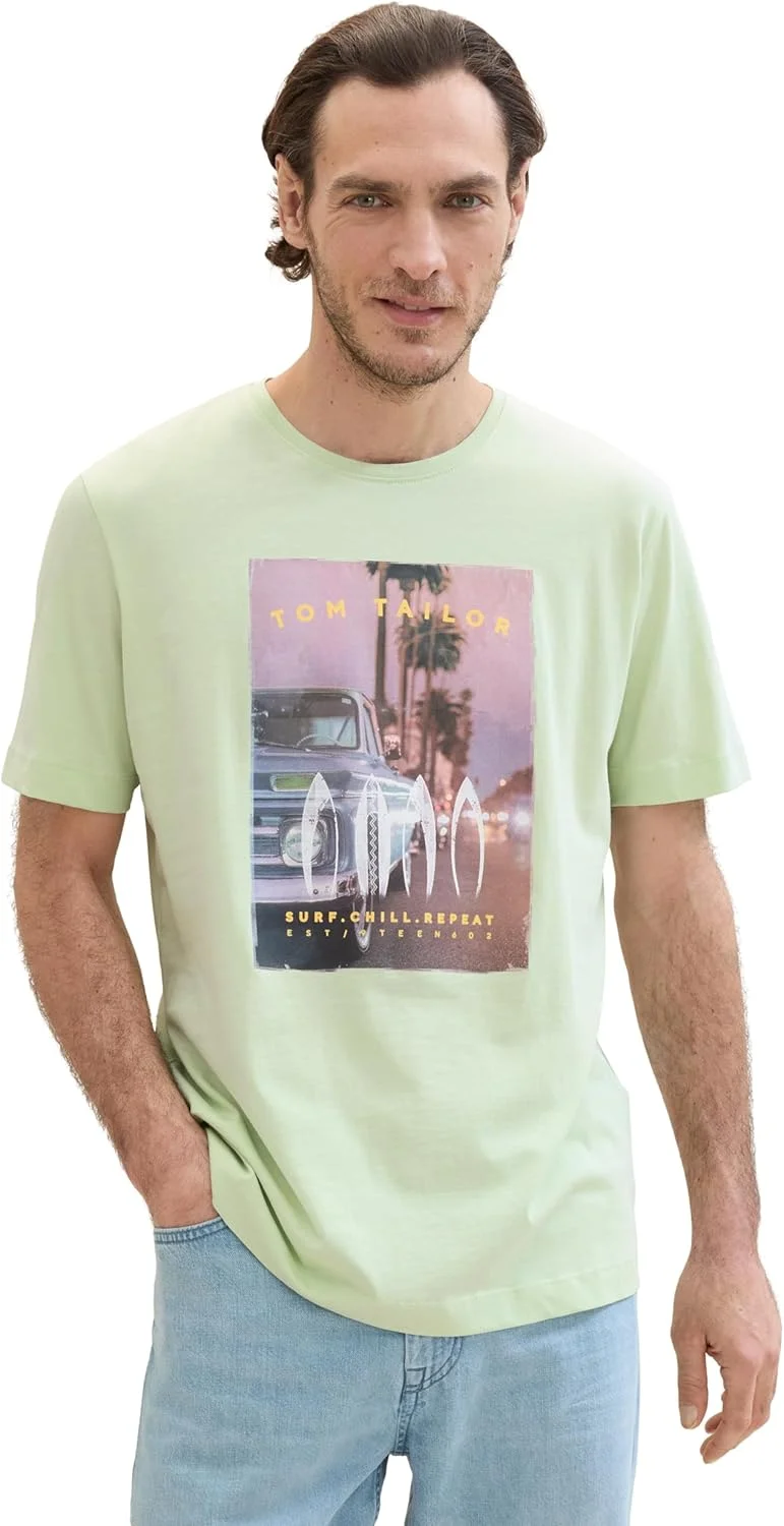 تی شرت مردانه تام تیلور مدل 1042532 (تک عددی)