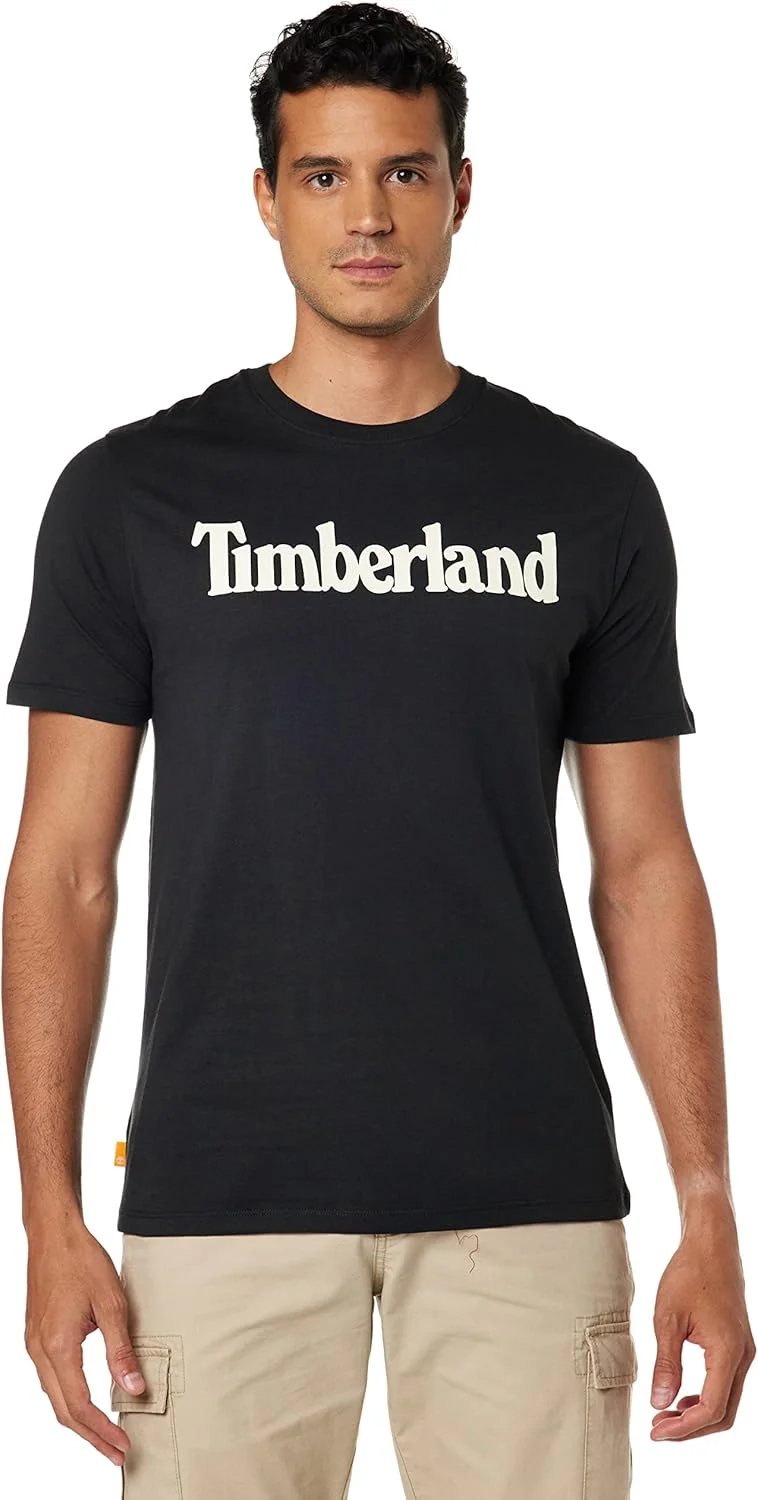تی شرت مردانه تیمبرلند مدل TFO SS با لوگوی خطی