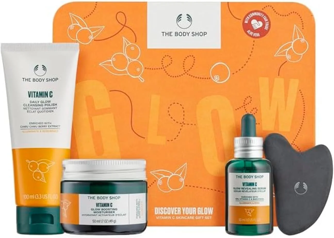 مجموعه هدیه روتین مراقبت از پوست ویتامین C بادی شاپ AYR24