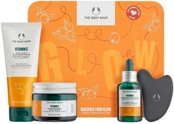 مجموعه هدیه روتین مراقبت از پوست ویتامین C بادی شاپ AYR24