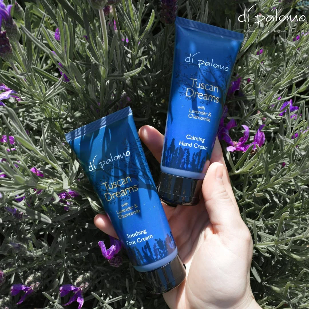 مجموعه مراقبت از دست و پای توسکان دریمز دی پالومو - مرطوب کننده خواب. ست هدیه کرم دست و پا. ست مراقبت، هدیه مراقبت شخصی برای زنان. هدیه برای خانم ها و آقایان. هدیه مراقبت از پوست برای زنان و مردان.