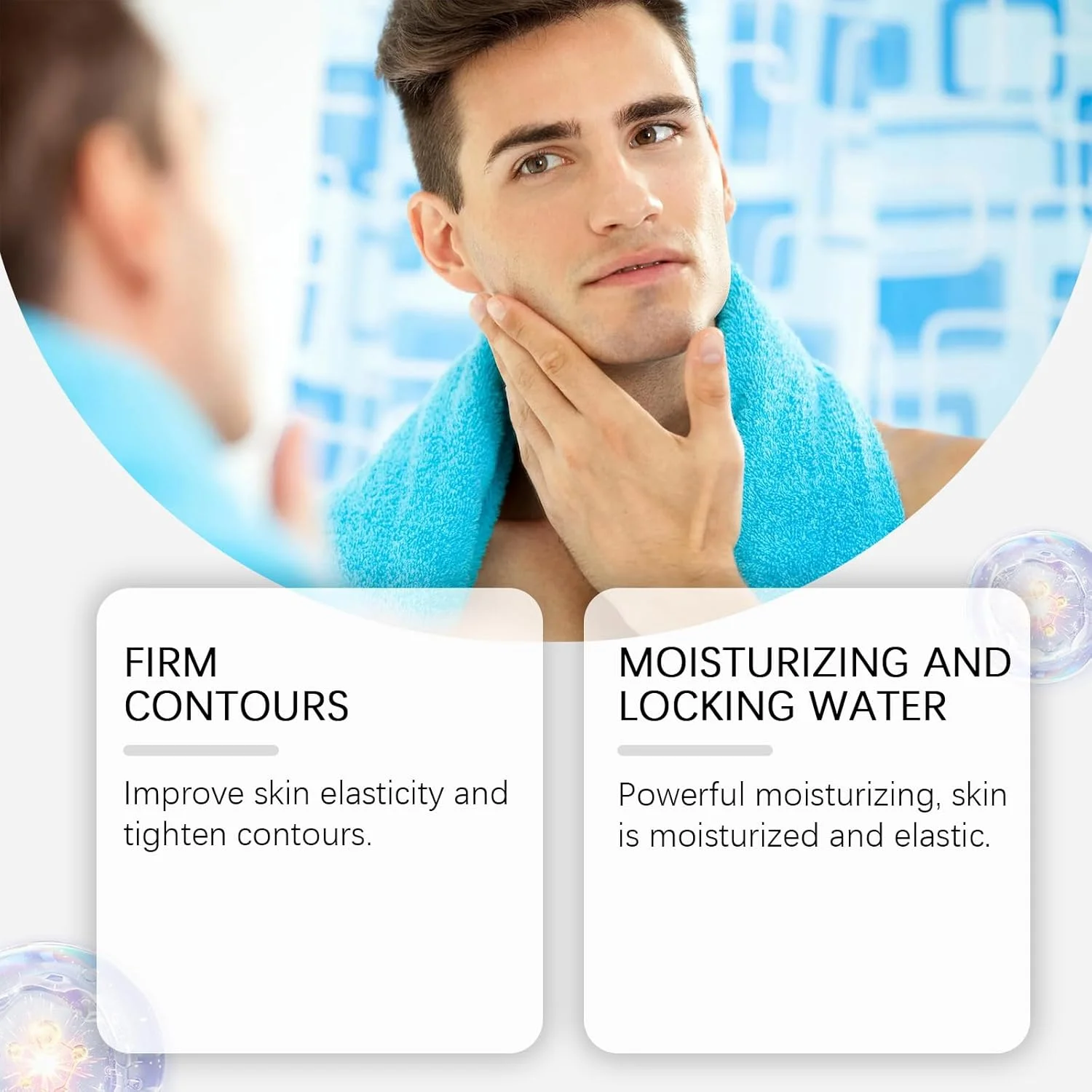 مجموعه هدیه مراقبت ضروری پوست مردانه - پاکسازی ملایم، مرطوب کننده عمیق و مغذی، مجموعه کامل شامل پاک کننده صورت، اسکراب، سرم، کرم دور چشم و مرطوب کننده برای پوستی سفت تر، روشن تر و صاف تر