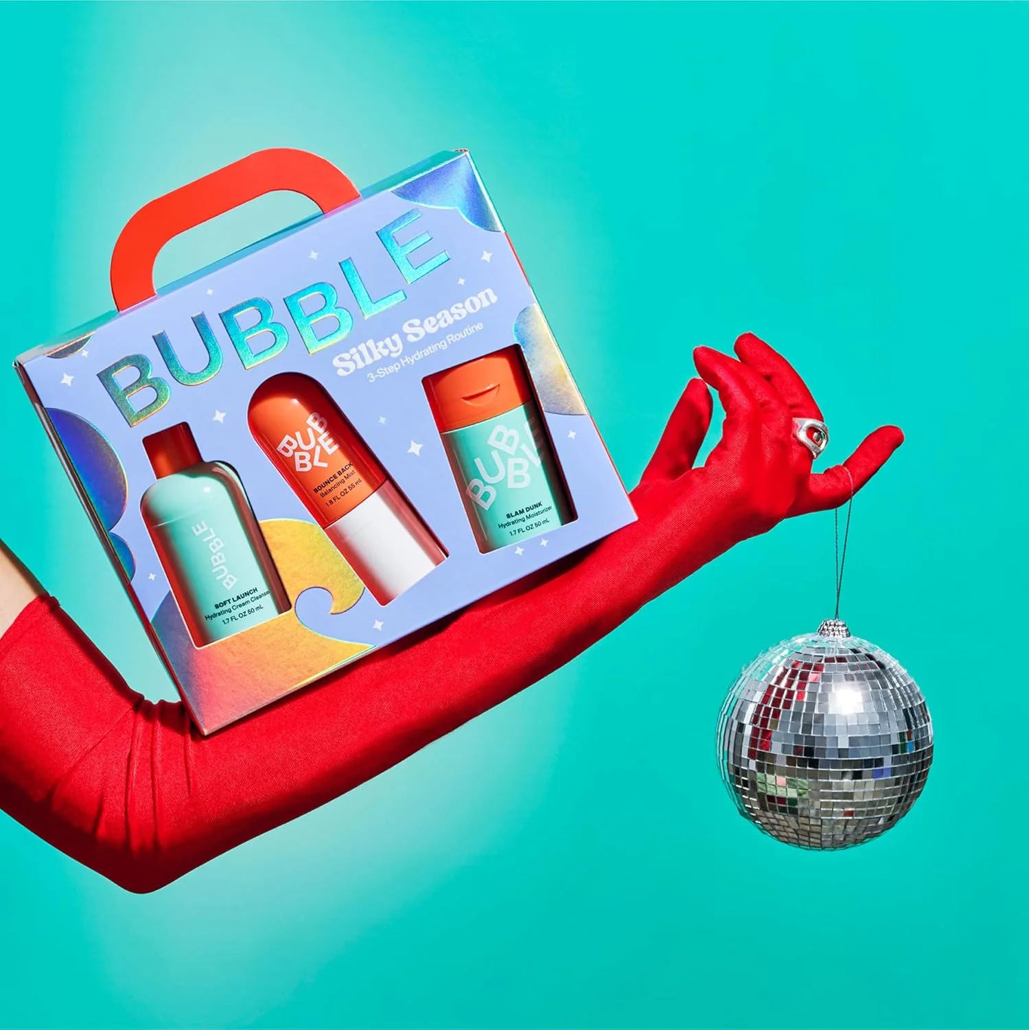 مجموعه روتین آبرسان 3 مرحله ای فصل ابریشمی Bubble Skincare (3 عدد)