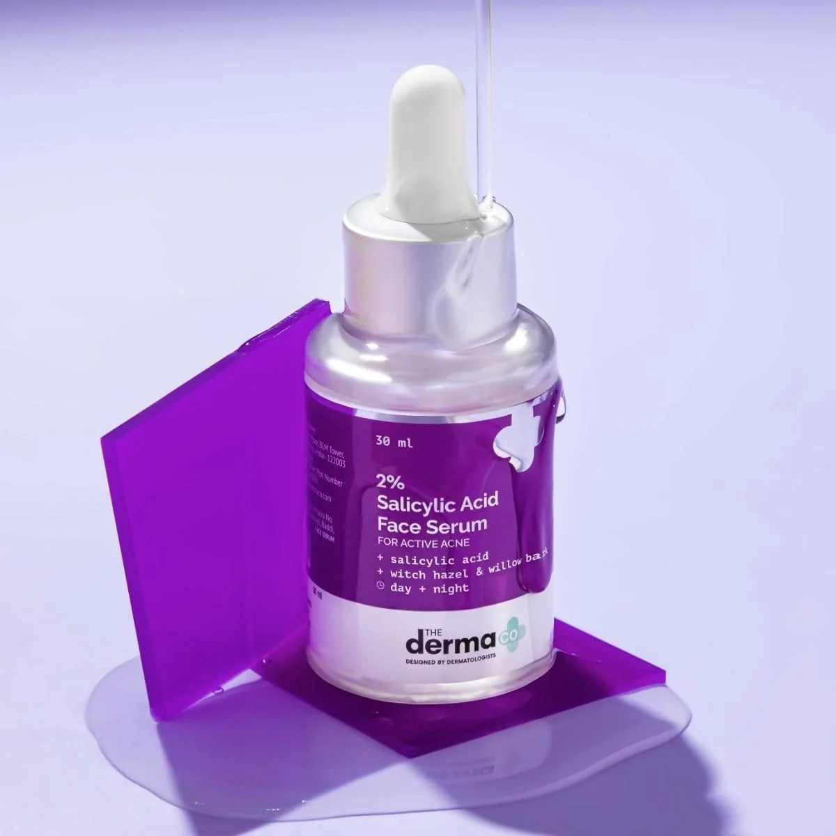 کیت ضد جوش The Derma Co | کیت روتین مراقبت از پوست | ژل شستشوی صورت حاوی 1% سالیسیلیک اسید + سرم حاوی 2% سالیسیلیک اسید + آکوا ژل ضد آفتاب حاوی 1% هیالورونیک اسید | محافظت طیف گسترده، Spf 50 Pa++++ مناسب آقایان و بانوان