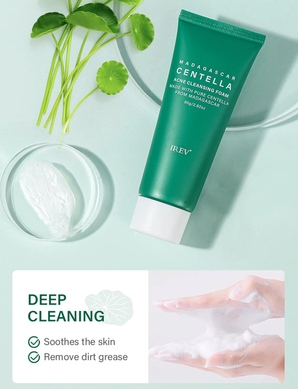 مجموعه مراقبت کامل صورت سنتلا آسیاتیکا، ست هدیه مراقبت از پوست 5 در 1 شامل پاک کننده، سرم صورت، کرم صورت، تونر، امولسیون آب، ضد پیری، تقویت کننده کلاژن و آبرسان برای بانوان