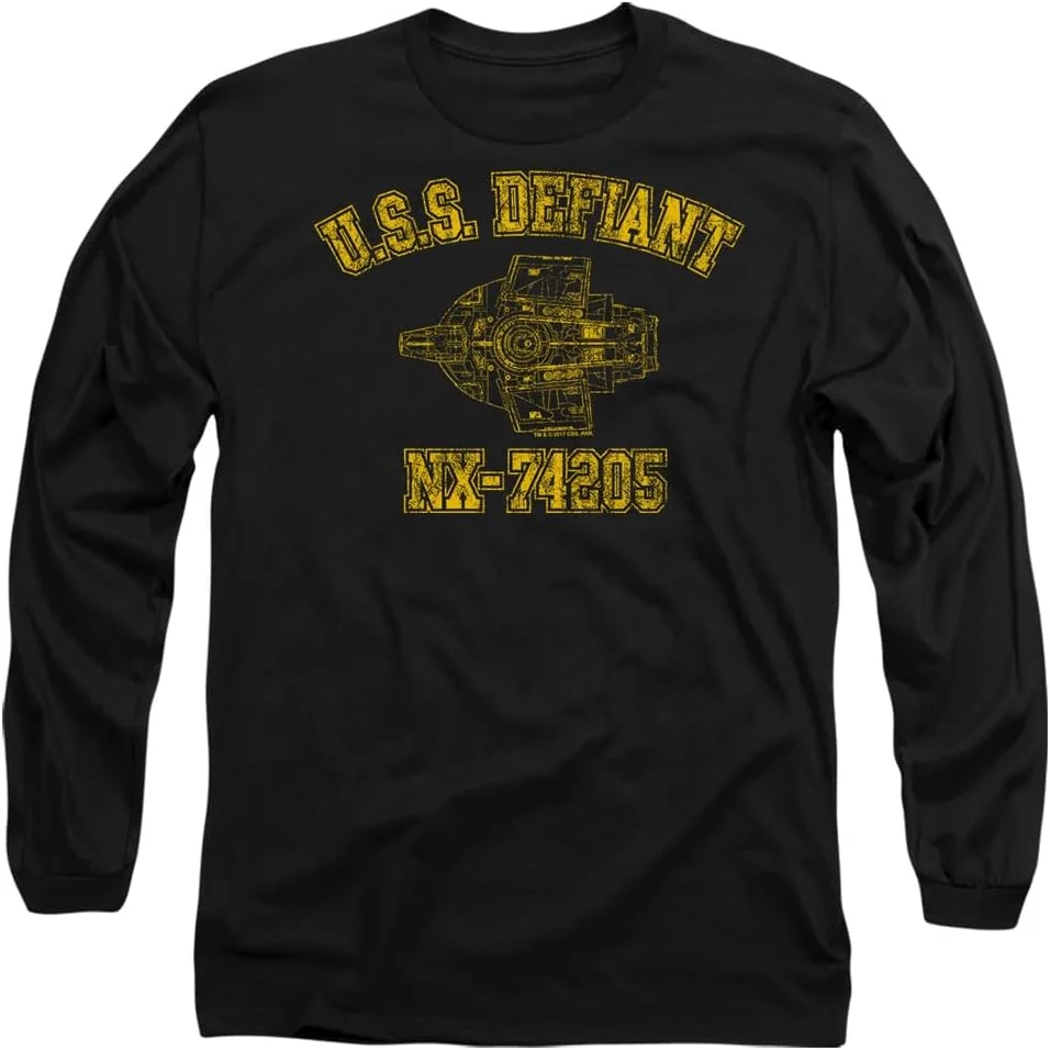تی شرت آستین بلند مردانه Star Trek Defiant Athletic