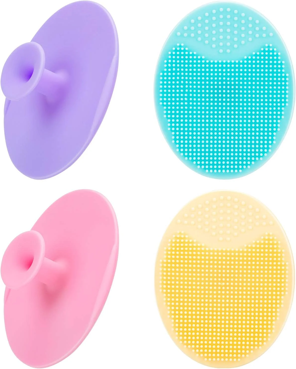 لوازم جانبی-80: پدهای پاک کننده صورت سیلیکونی - روشی جدید برای روتین مراقبت از پوست شما. لایه بردارهای سیلیکونی ما بسیار نرم با موهای کوتاه و انعطاف پذیر هستند که روی پوست احساس خوبی دارند و ایمن هستند. استفاده از این پدها هنگام شستن صورت در مقایسه با دست بسیار آسان تر است. آنها کف بسیار بهتری ایجاد می کنند، بنابراین می توانید در واقع از محصول پاک کننده کمتری استفاده کنید! اگر به دنبال محصولی هستید که واقعاً منافذ مسدود شده، جوش های سرسیاه و پوست مرده را عمیقا تمیز کند، این برس پاک کننده لایه بردار دستی را توصیه می کنم.