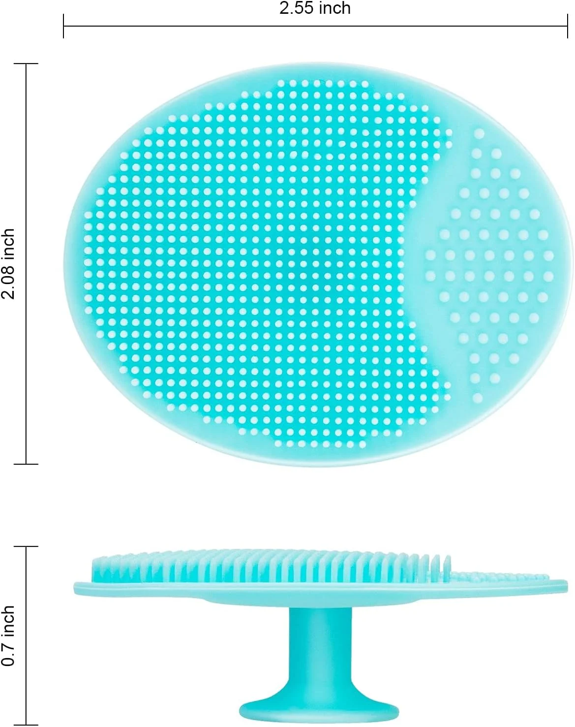 لوازم جانبی-80: پدهای پاک کننده صورت سیلیکونی - روشی جدید برای روتین مراقبت از پوست شما. لایه بردارهای سیلیکونی ما بسیار نرم با موهای کوتاه و انعطاف پذیر هستند که روی پوست احساس خوبی دارند و ایمن هستند. استفاده از این پدها هنگام شستن صورت در مقایسه با دست بسیار آسان تر است. آنها کف بسیار بهتری ایجاد می کنند، بنابراین می توانید در واقع از محصول پاک کننده کمتری استفاده کنید! اگر به دنبال محصولی هستید که واقعاً منافذ مسدود شده، جوش های سرسیاه و پوست مرده را عمیقا تمیز کند، این برس پاک کننده لایه بردار دستی را توصیه می کنم.