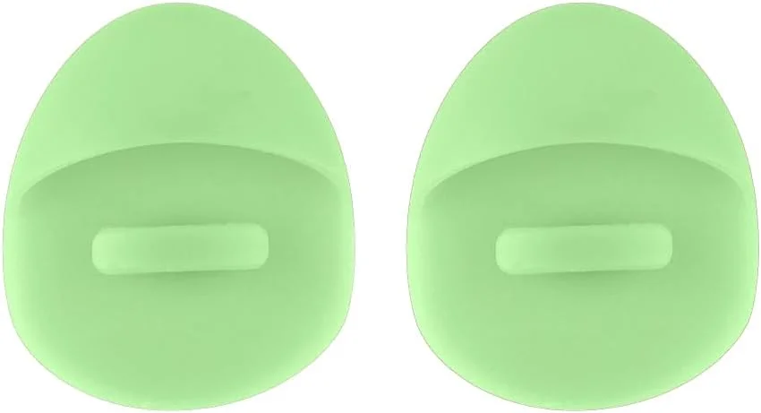 برس پاک کننده دستی صورت سیلیکونی برای لایه برداری ملایم و پاکسازی عمیق (بسته 2 عددی) (2 سبز)