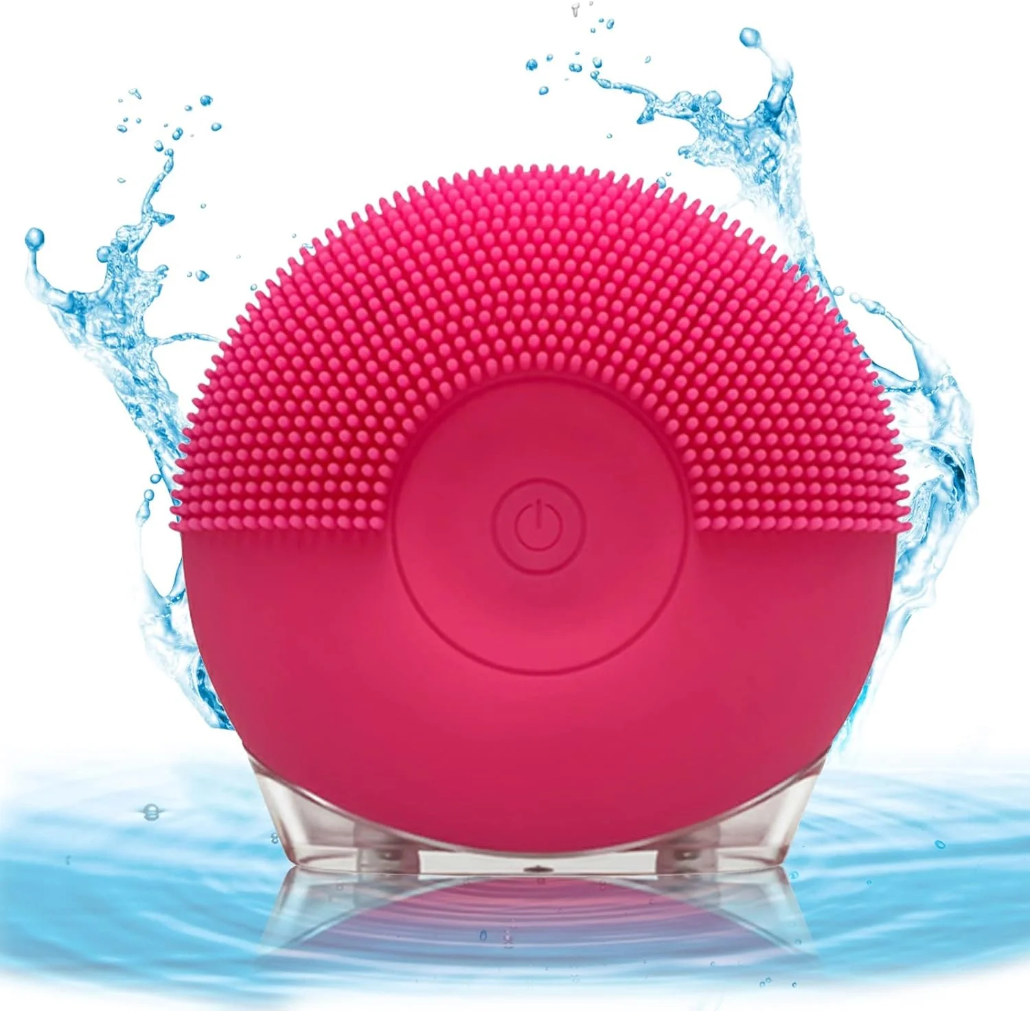 برس پاک کننده صورت و ماساژور صورت اکسفور برای مراقبت از پوست تمیز و سالم، جذب بیشتر محصولات مراقبت از پوست صورت، ضد آب و لایه بردار ملایم