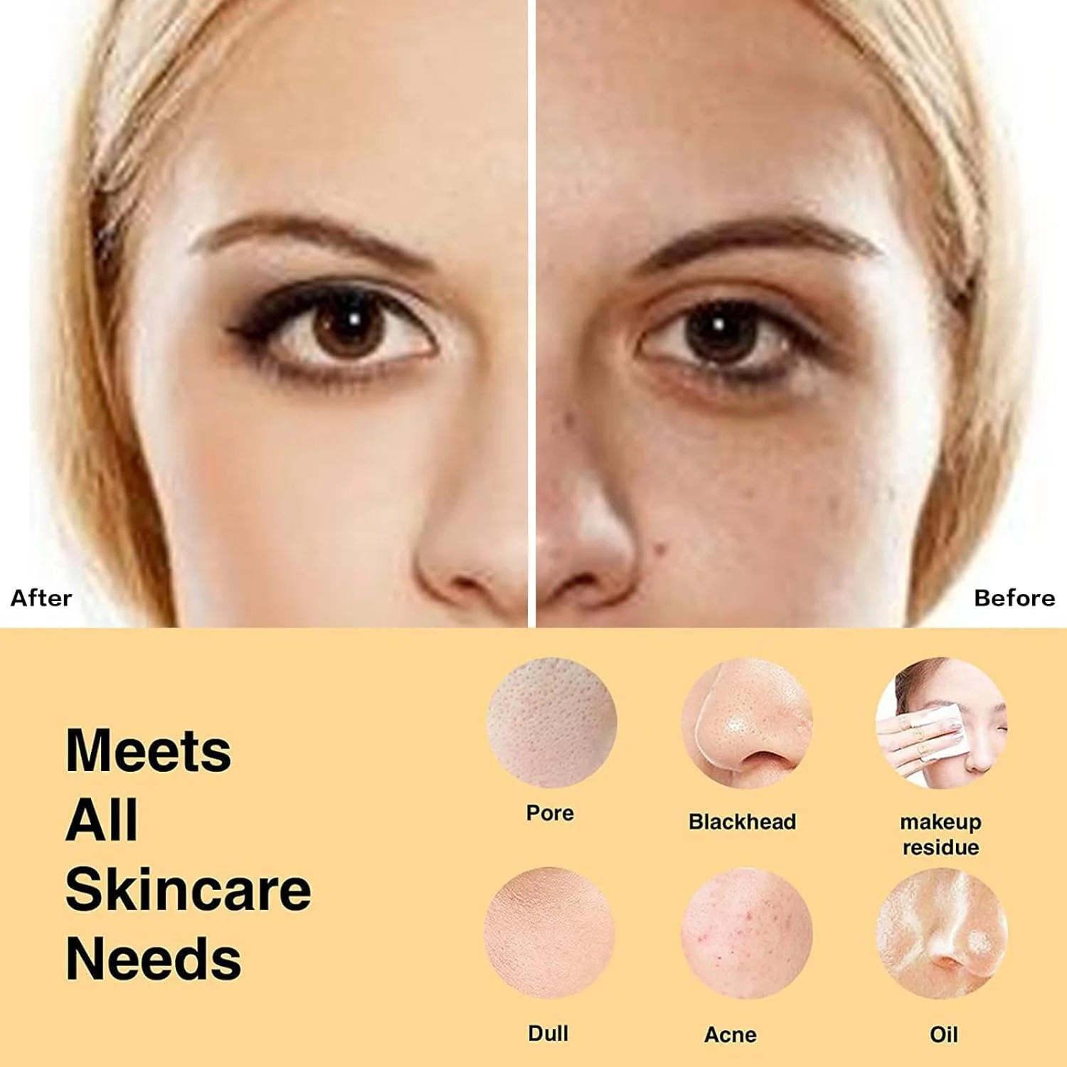 برس پاک کننده صورت و ماساژور صورت اکسفور برای مراقبت از پوست تمیز و سالم، جذب بیشتر محصولات مراقبت از پوست صورت، ضد آب و لایه بردار ملایم