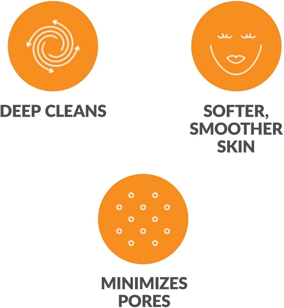 سری برس پاک کننده عمیق منافذ پوست براشوت، سازگار با دستگاه‌های Mia 1, Mia 2, Mia Fit, Alpha Fit, Smart Profile Uplift و Alpha Fit، بسته 2 عددی