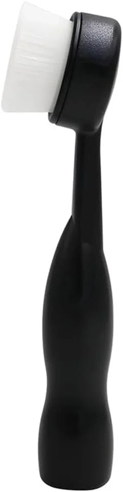 یک عدد برس شستشوی صورت دستی کوچک با موهای ظریف برای پاکسازی عمیق صورت، برس پاک کننده صورت، ابزار زیبایی