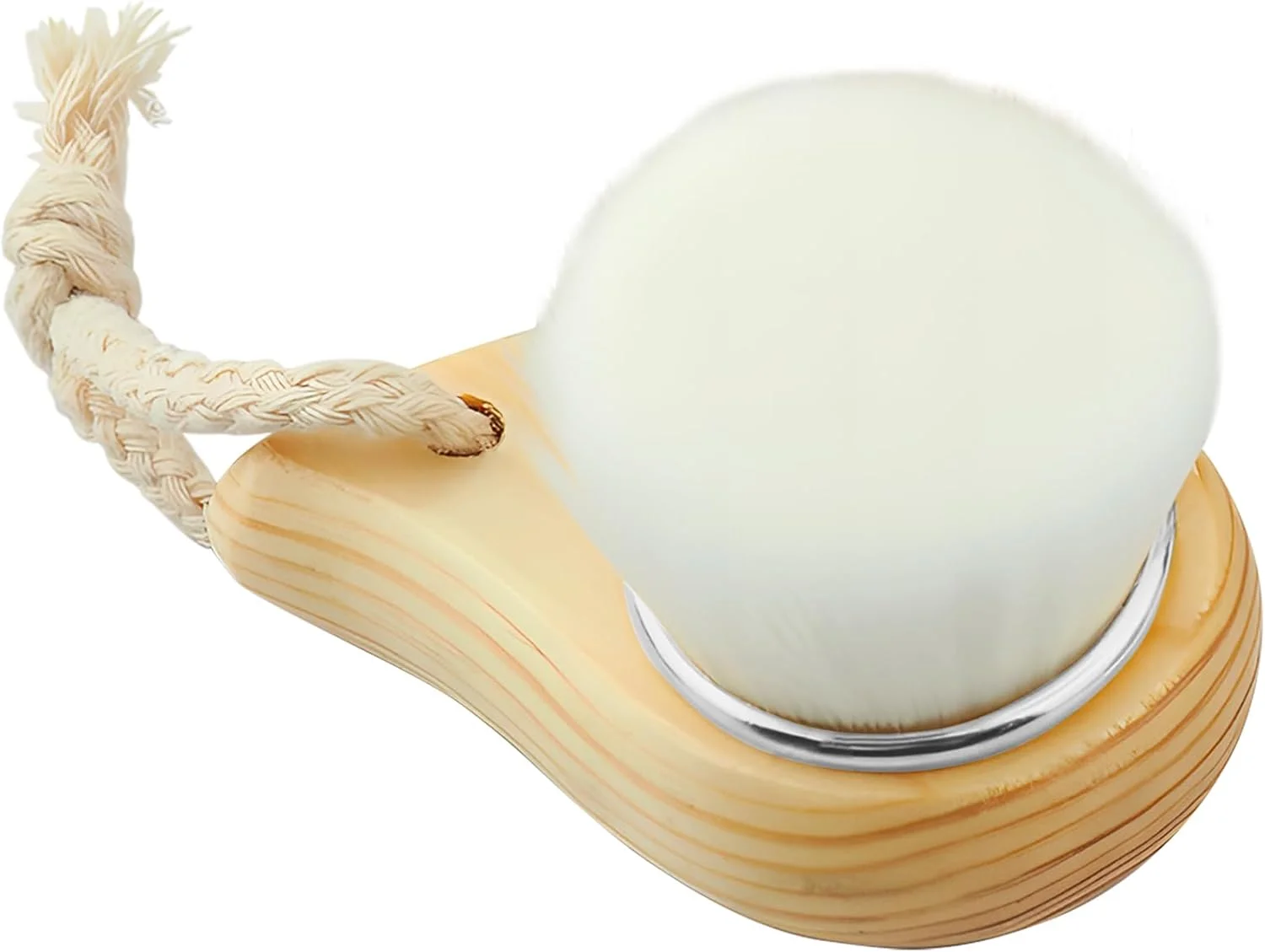 برس پاک کننده صورت با موهای نرم برای پاکسازی عمیق منافذ، برس زیبایی صورت مناسب سفر با دسته ارگونومیک