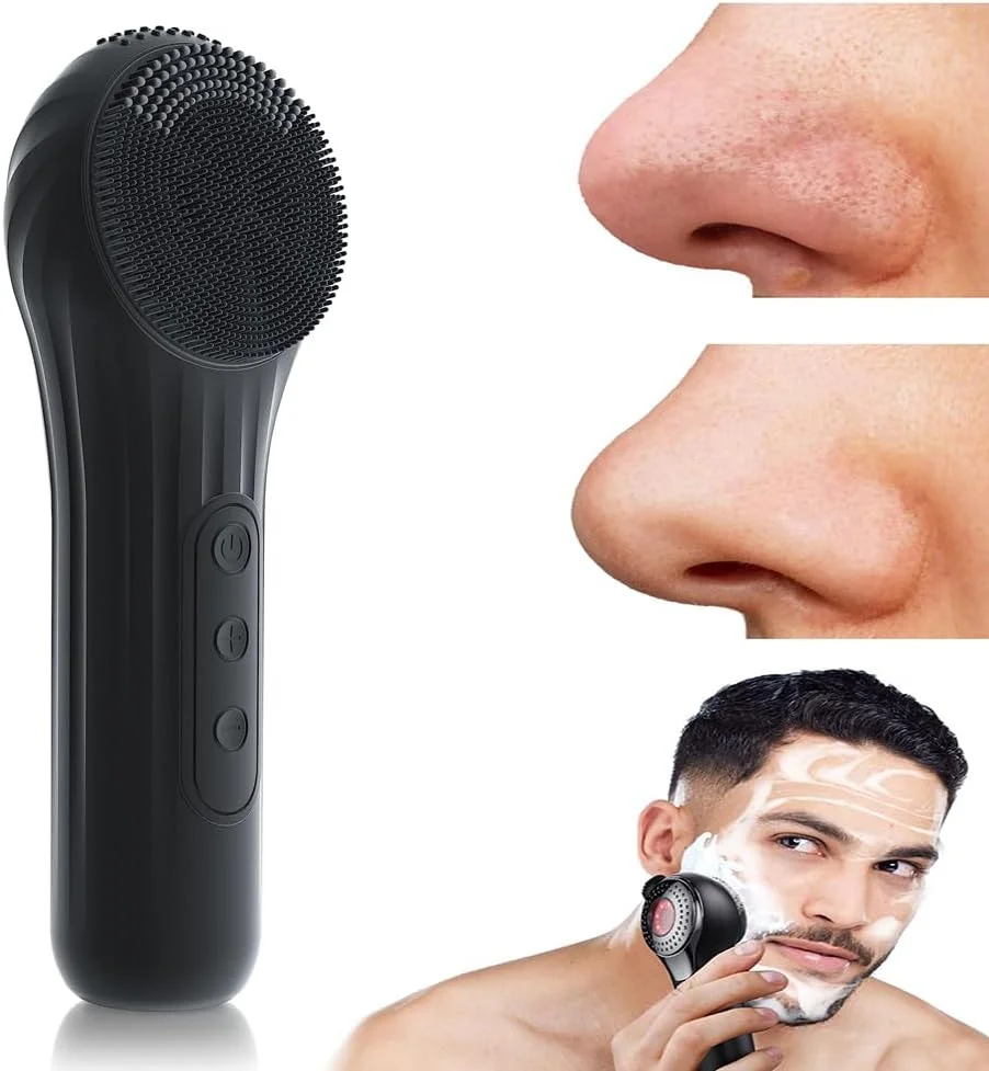 برس پاک کننده صورت برقی MAKINGTEC، اسکرابر صورت سیلیکونی نرم ضد آب IPX7، برس شستشوی ماساژور صورت صوتی ویبره ای 6 سطحی قابل شارژ برای انواع پوست