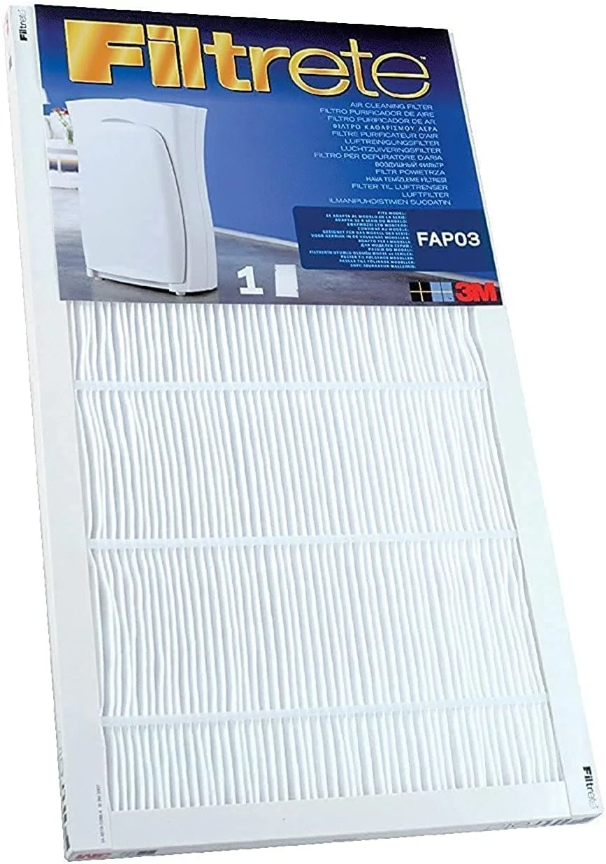 فیلتر تصفیه هوا و فیلتر جایگزین دستگاه FAP03 فیلترت، 1 عدد در بسته | جایگزین | جذب ذرات معلق در هوا | نرخ تحویل هوای پاک بالاتر | فیلتراسیون مناسب برای بهبود کیفیت هوای خانه