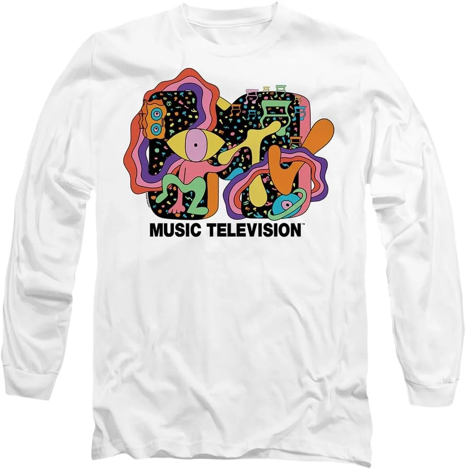 تی شرت آستین بلند унисекс MTV Expression
