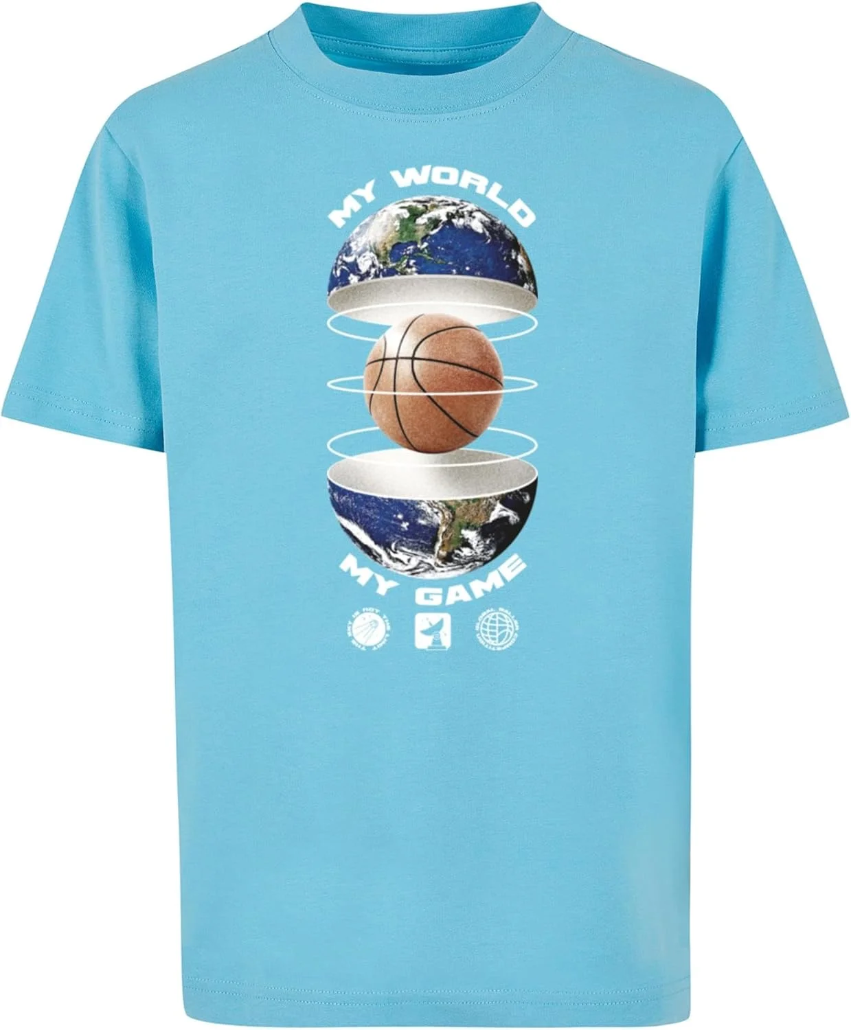 تی شرت مردانه Mister Tee Mtk271-kids Ballin World (تک عددی)