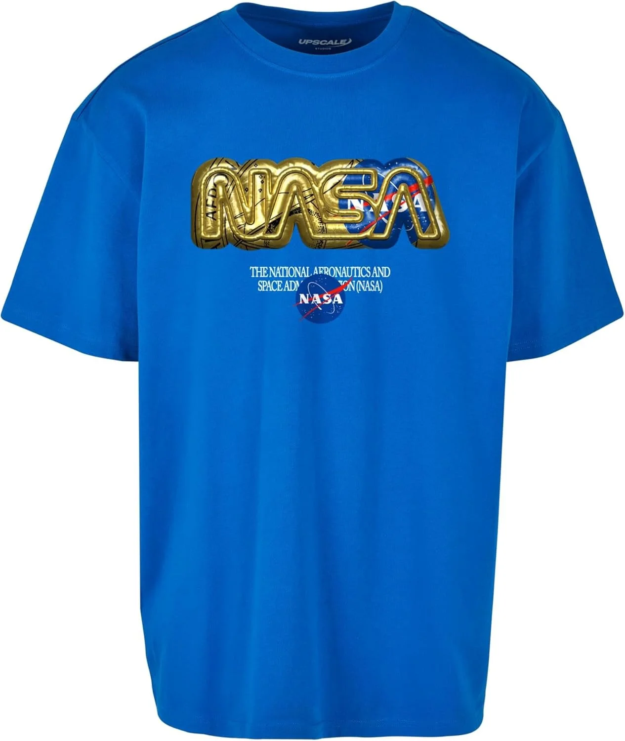 تی شرت سایز بزرگ NASA HQ مدل Mt2739 از Mister Tee (تک عددی)