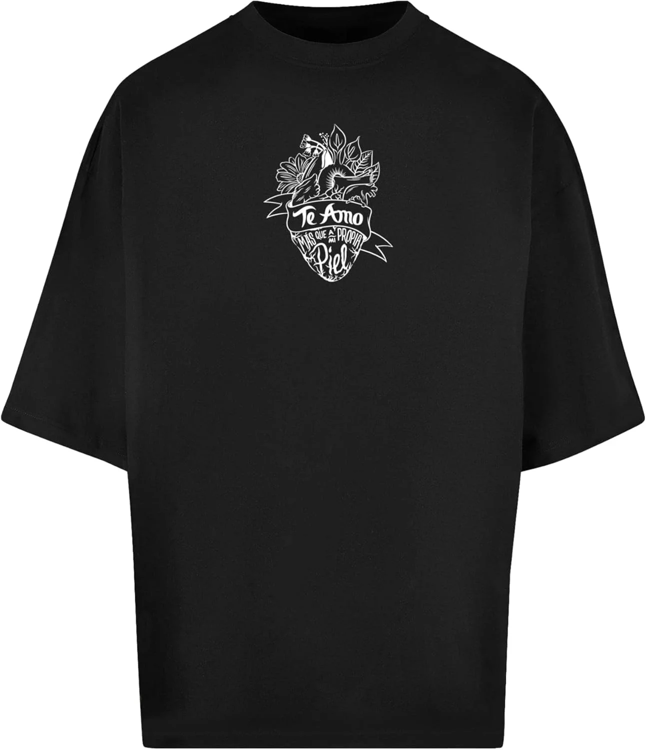 تی‌شرت مردانه طرح Frida Kahlo - Te Amo Outline Huge Tee (تک عددی)