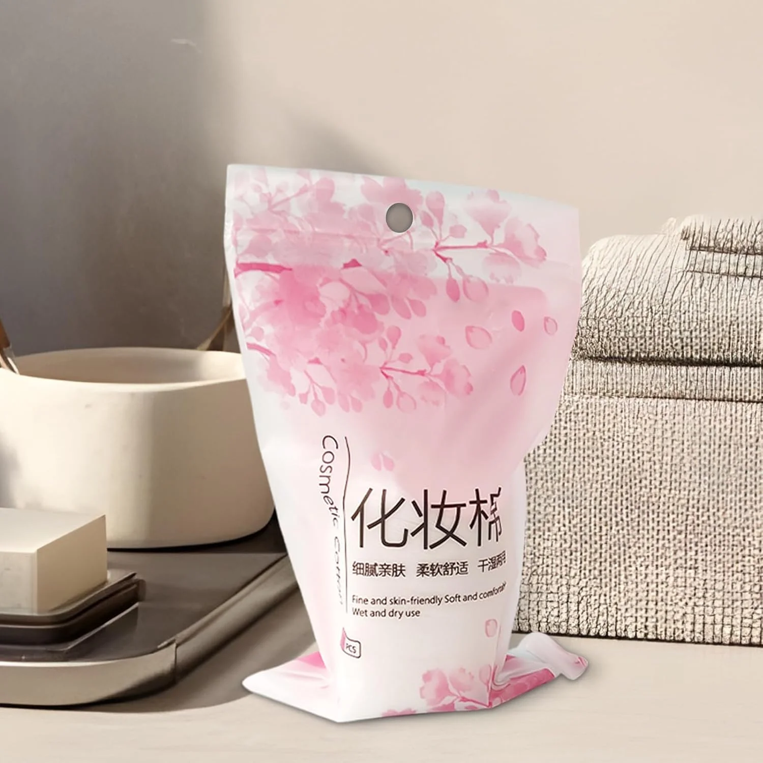 پدهای پاک کننده آرایش صورت - پنبه گرد | پدهای نرم و طبیعی صورت، قابل شستشو و سازگار با پوست برای چشم، مناسب استفاده روزانه در خانه، برای بانوان و دختران