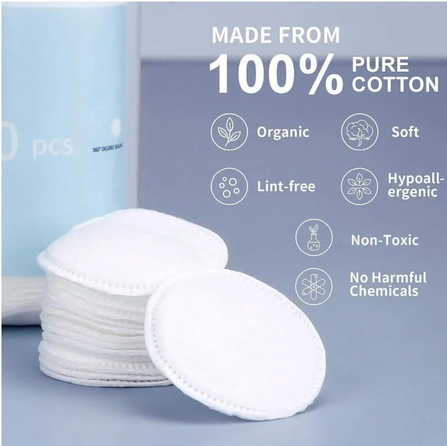 ۵۰۰ عدد پد پاک کننده آرایش گرد، پدهای پاک کننده آرایش طبیعی، دستمال مرطوب ضد حساسیت با بافت وافل، قطر ۲.۳۶ اینچ، مراقبت از پوست ۵۰۰ عدد پد پاک کننده آرایش گرد، پدهای پاک کننده آرایش طبیعی، دستمال مرطوب ضد حساسیت با بافت وافل، قطر ۲.۳۶ اینچ، مراقبت از پوست