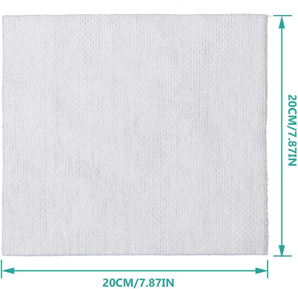 ۱۰۰ عدد پد پاک کننده آرایش، پدهای پنبه ای نرم و غیر بافته شده برای پاک کردن آرایش و مراقبت از پوست صورت