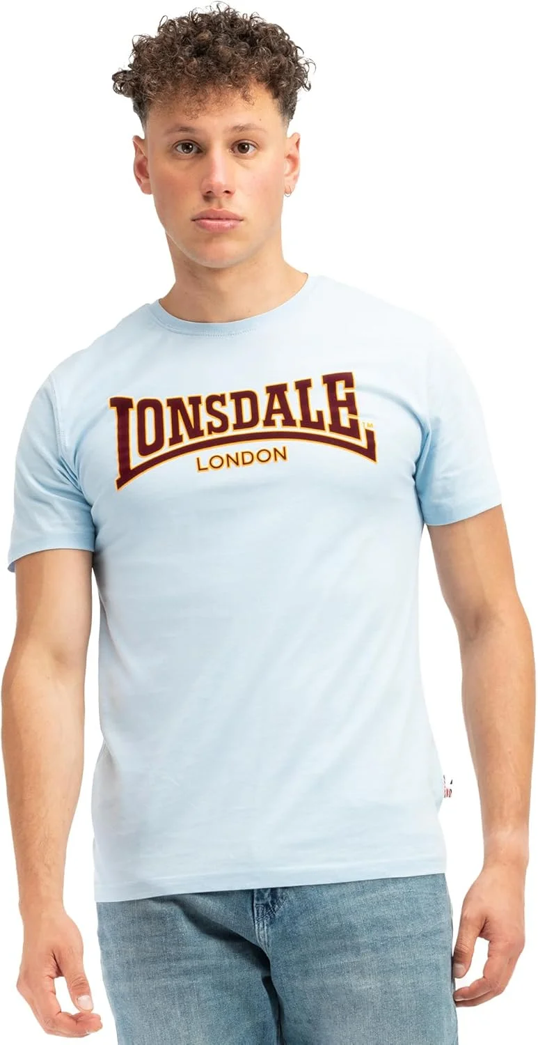 تی شرت کلاسیک مردانه Lonsdale با برش اسلیم فیت
