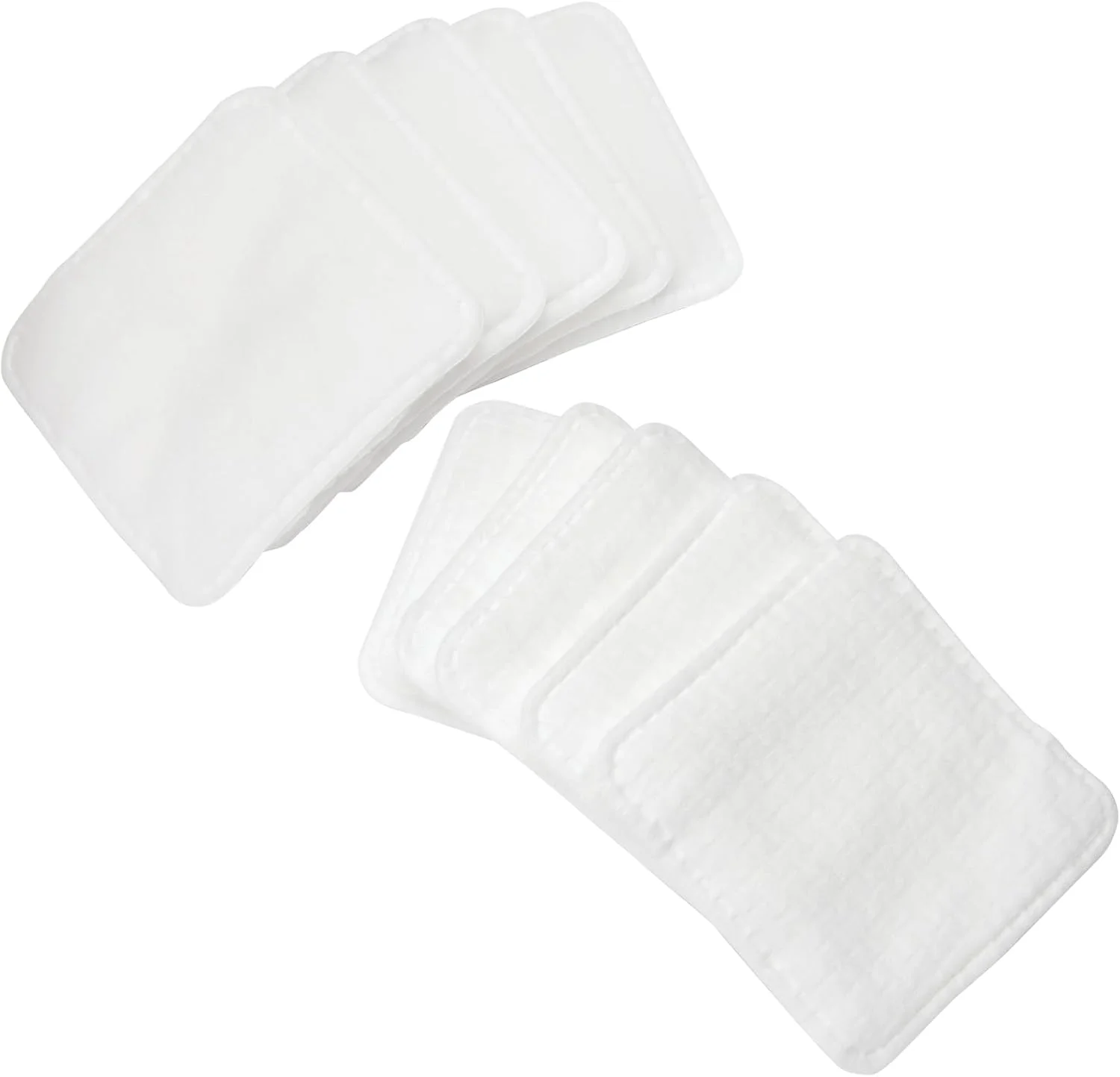 پدهای پاک کننده آرایش صورت فورپرو پریمیوم، سه لایه، فوق العاده نرم، یکبار مصرف، 100% گیاهی و بدون تست حیوانی، 60 عدد