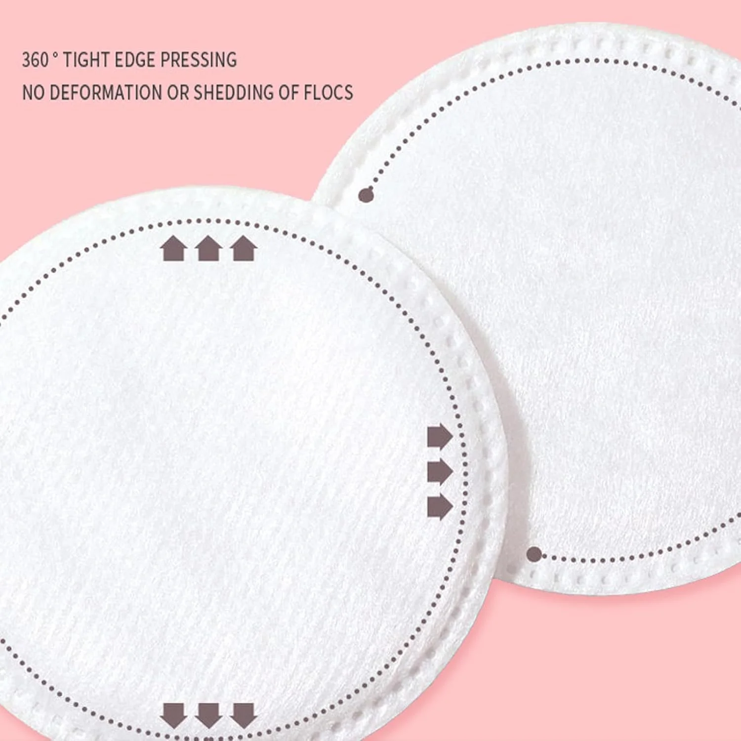 پدهای پاک کننده آرایش پریمیوم BIGTHREE، ۱۰۰٪ پنبه طبیعی، پدهای گرد دو طرفه با اثر پاک کنندگی دوگانه برای صورت و پاک کردن مواد آرایشی (۲۰۰ عدد)، ایده آل برای مراقبت روزانه از پوست و ست های هدیه