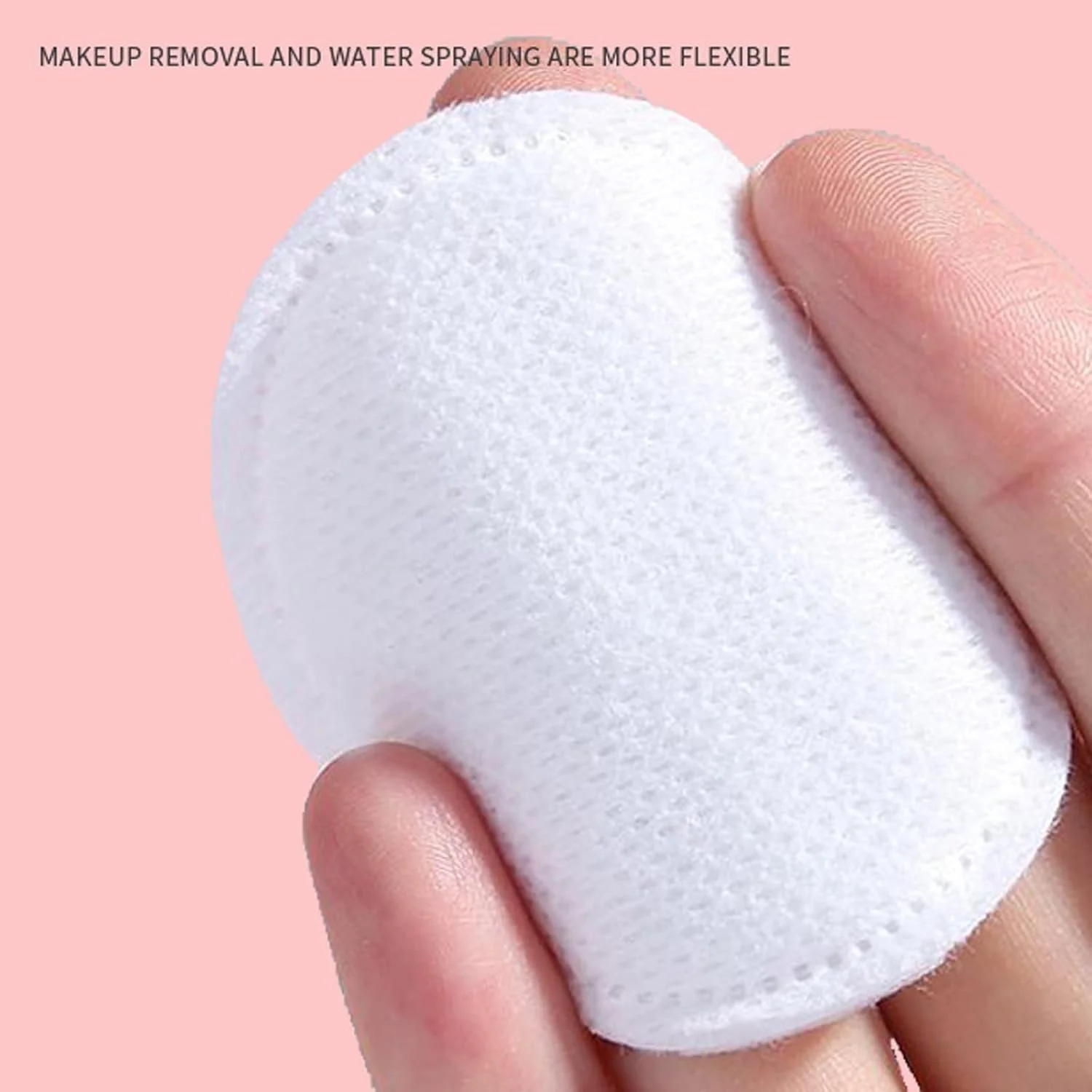 پدهای پنبه ای خالص ستار، بسته 2 عددی | پدهای پاک کننده آرایش ارگانیک با بافت میکرو دانه نرم برای صورت، پدهای ملایم و چند منظوره برای زیبایی و مراقبت شخصی - سفید