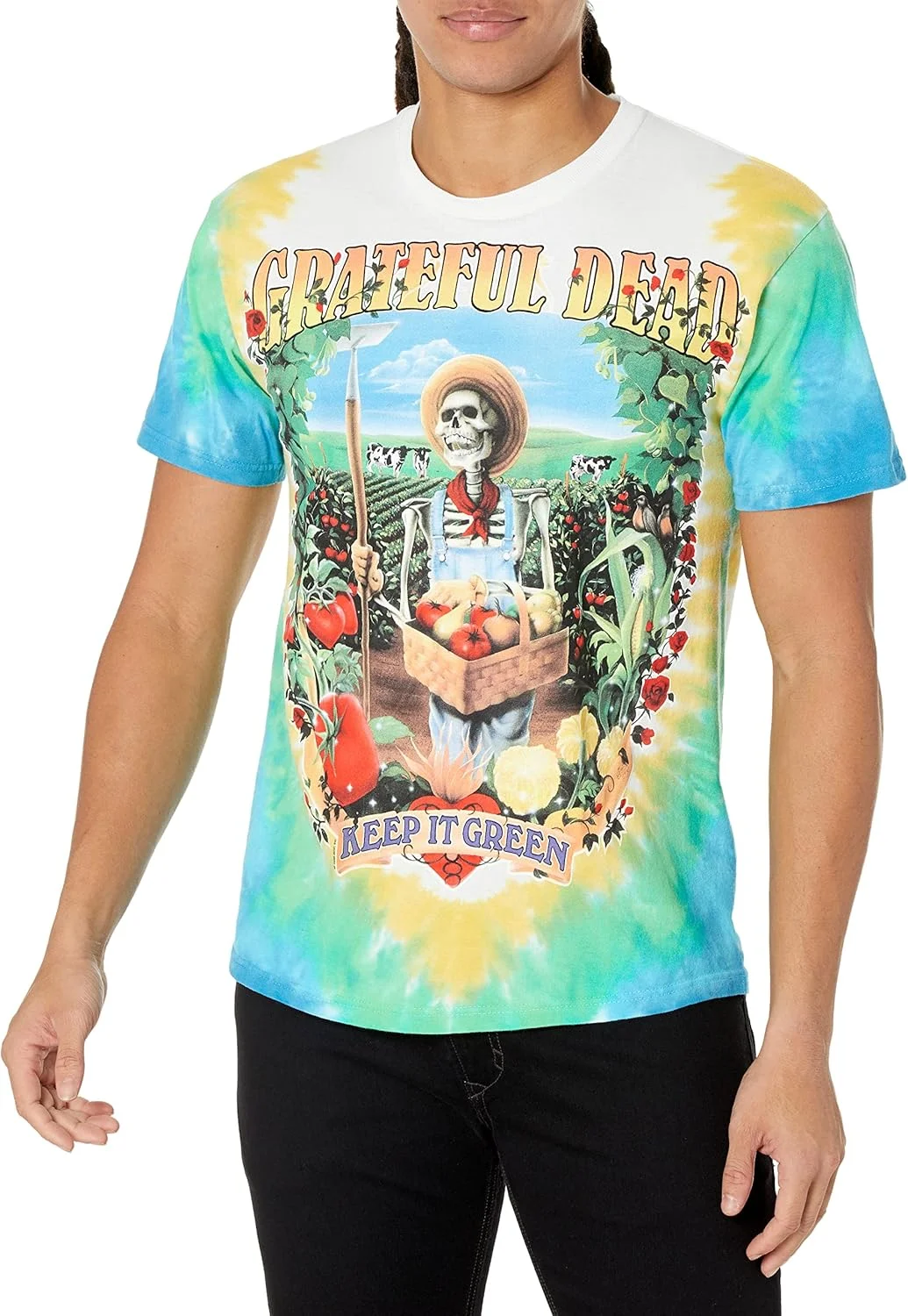 تی شرت آستین کوتاه طرح Grateful Dead Let It Grow