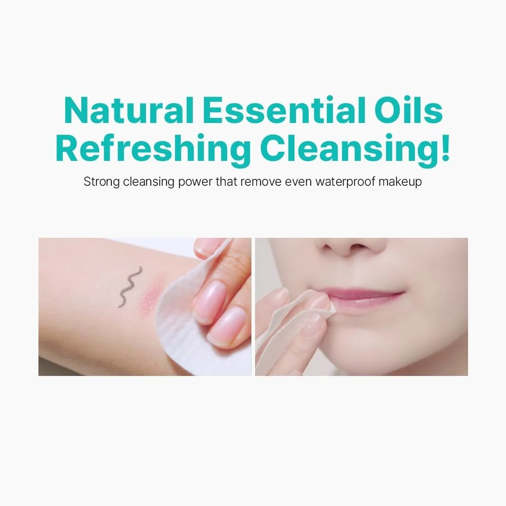 پدهای پاک کننده آرایش لب و چشم Ariul Stress Relieving Purefull – پاک کننده ملایم آرایش های ماندگار، فرمول آبرسان و تسکین دهنده، مراقبت از پوست کره ای با مواد طبیعی، 3 بسته 30 عددی