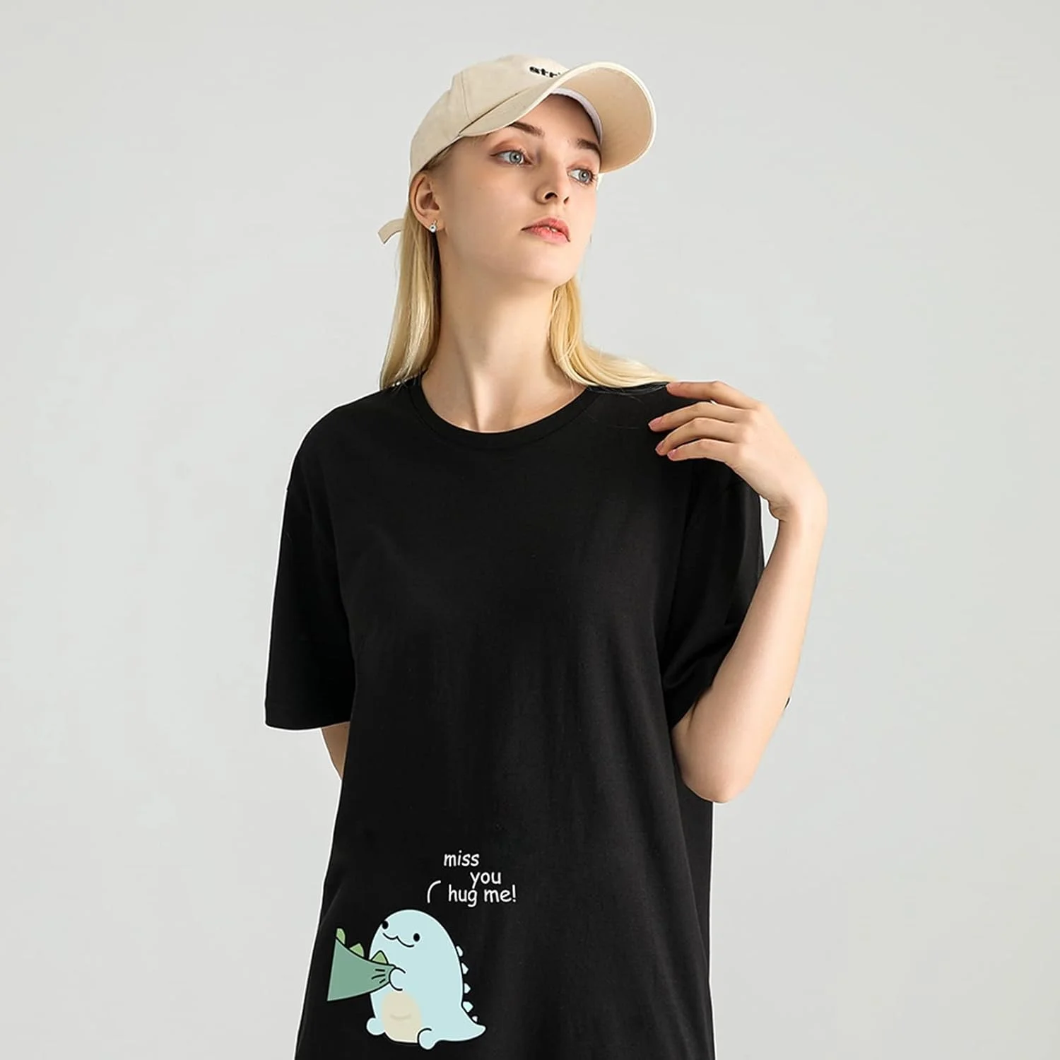 تیشرت ست زوجی طرح دایناسور دوستداشتنی برای زن و شوهر - تیشرت پنبهای خالص (قیمت برای یک تیشرت) تیشرت ست زوجی طرح دایناسور دوستداشتنی برای زن و شوهر - تیشرت پنبهای خالص (قیمت برای یک تیشرت)