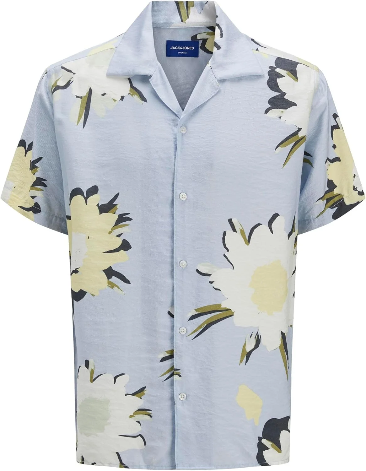 پیراهن مردانه جک اند جونز مدل Jortavira Marshall Aop Shirt Ss Oc25 (تک عددی)