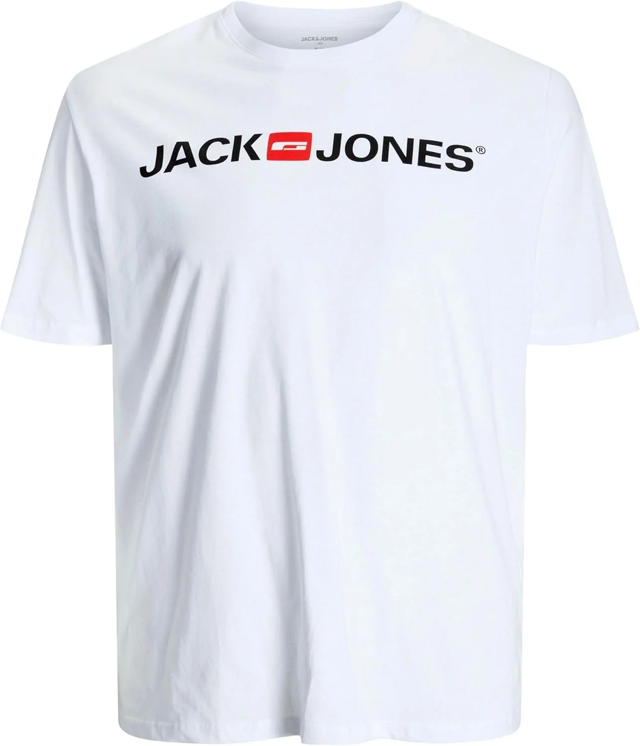 تی شرت آستین کوتاه یقه گرد مردانه جک اند جونز مدل Jjecorp Logo Tee SS Crew Neck Noos