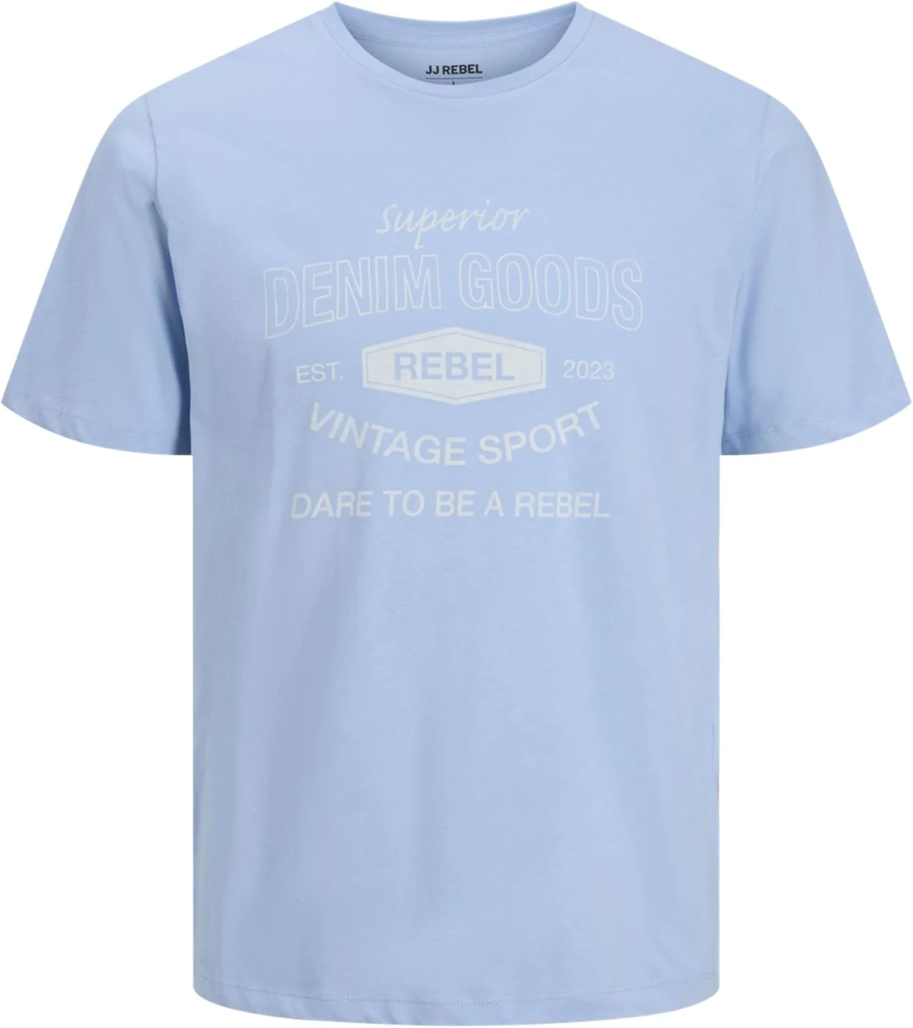 تی شرت یقه گرد مردانه جی جی REBEL مدل Jrebvintage Rebel Tee Ss Crew Neck (بسته 1 عددی)