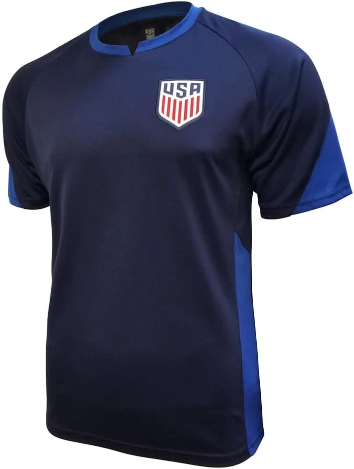 تی شرت ورزشی روز مسابقه فدراسیون فوتبال ایالات متحده آمریکا (USMNT) Icon Sports