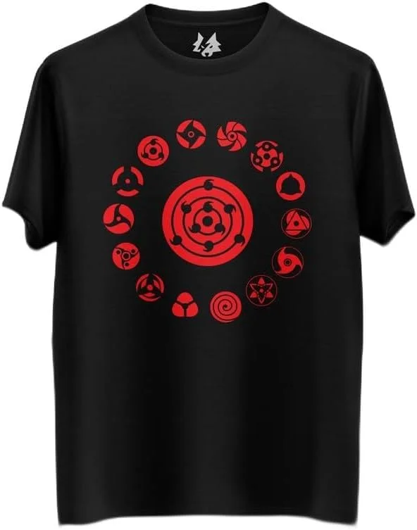 تی‌شرت طرح نمادهای شارینگان - مناسب آقایان و بانوان