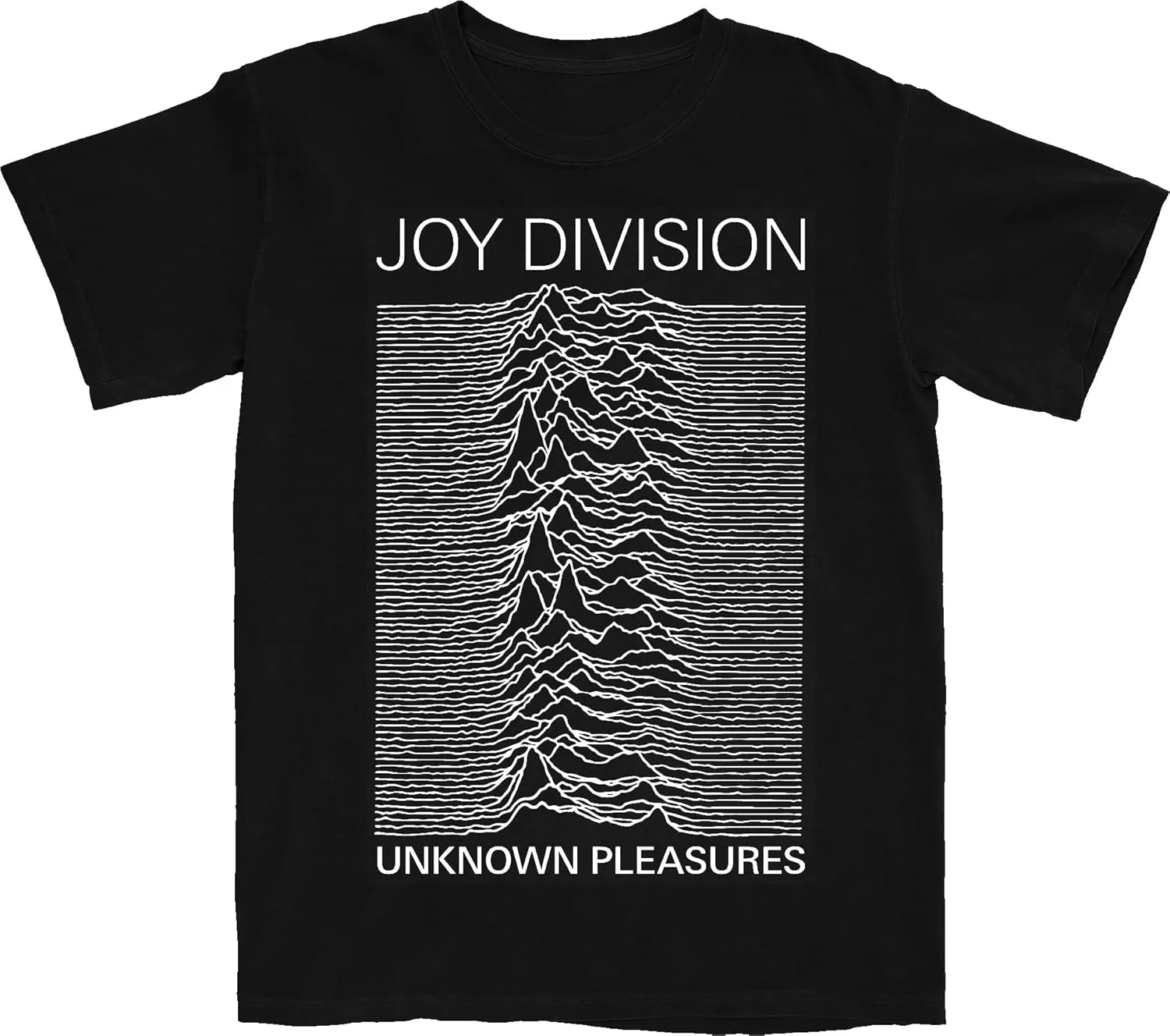 تی‌شرت طرح Joy Division Stacked Unknown Pleasures آستین کوتاه унисекс